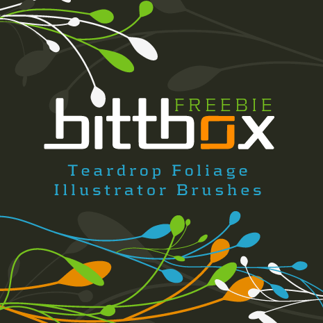 bittbox_aibrushes_teardropfoliage