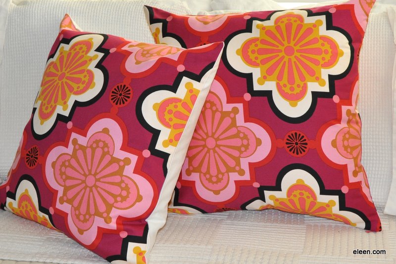 decorative pillow covers - pressed flowers on rose decorative pillow covers - pressed flowers on rose