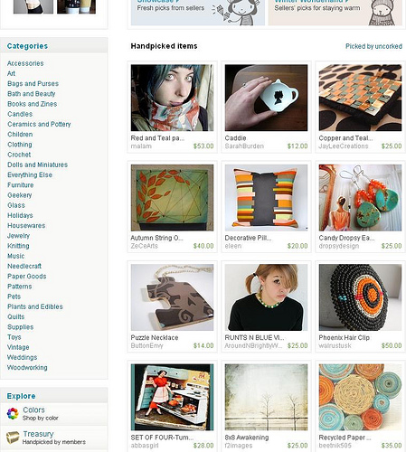 my pillow cover on the Etsy home page! my pillow cover on the Etsy home page!