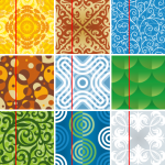 Drip.Dot.Swirl. pattern set