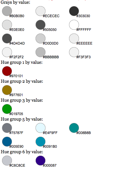 I Like Your Colors search results (from Wordpress theme) I Like Your Colors search results (from Wordpress theme)